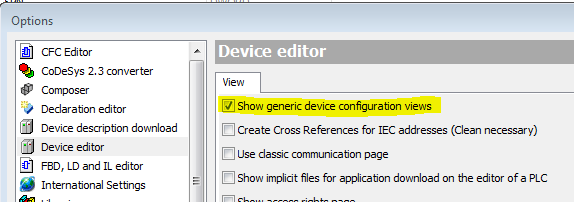 IMG: CDS_DeviceEditor_ShowGenericViews.PNG