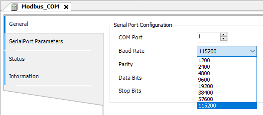 IMG: Modbus_COM_device_baud_rate_options.png